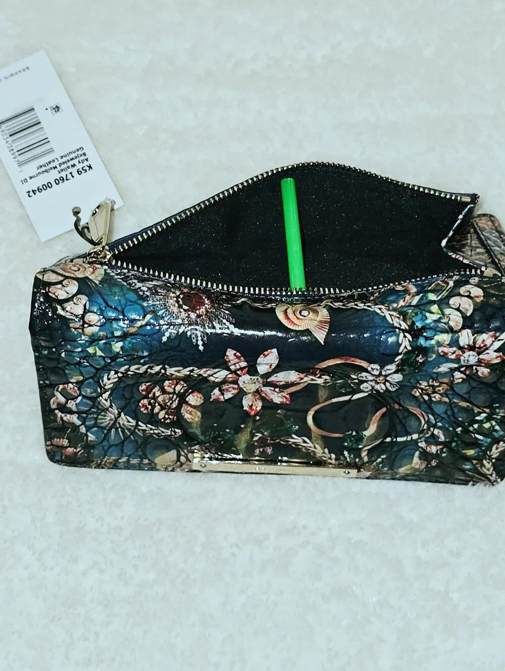 NWT Brahmin BEJEWELED Medium Duxbury w/Ady Wallet